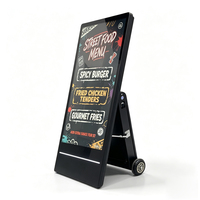 Écran d'affichage publicitaire numérique portable LCD LED étanche IP65 de 32 à 43 pouces, haute luminosité, 1080P, pour extérieur