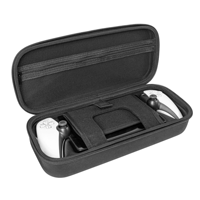 Casing ponsel EVA kustom tas penyimpanan Hard Disk ritsleting persegi mewah dengan tas ritsleting kartu antitekanan