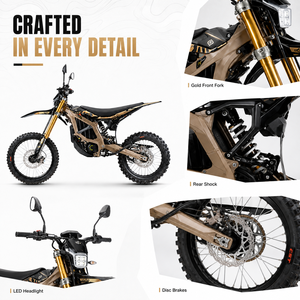 Nuova Moto Elettrica Fuoristrada Surron Ultra Bee 2026, 74V 24.5kW, Batteria al Litio 60Ah, Dirt Bike Sur-ron Ultra Bee Nera - Product Image 3