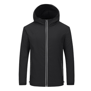 Chaquetas impermeables para senderismo para <span class=keywords><strong>hombre</strong></span>, <span class=keywords><strong>chaqueta</strong></span> fina con capucha para deportes al aire libre, escalada, acampada, senderismo, primavera y otoño - Product Image 4