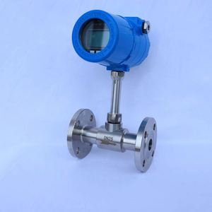 Débitmètre massique thermique homologué CE, en cuivre, personnalisable OEM, connexion à bride, DN25-DN2000 - Product Image 2