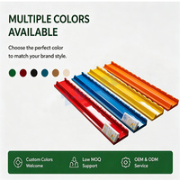 Support magnétique en bois brillant pour tuiles de mahjong américaines, motif festonné personnalisé, couleur lavande