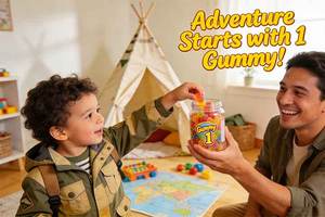 Gomitas Multivitamínicas Orgánicas Sin Azúcar con Forma de Oso para Niños, Adolescentes y Adultos - Fórmula de Empaque Personalizado OEM/ODM, Halal, Vegano, Inmunológico - Product Image 2