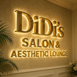 Kelly su misura lettere segni 3d metallo Logo esterno retroilluminato lettera segnaletica Led insegna luminosa per le imprese - Product Image 1