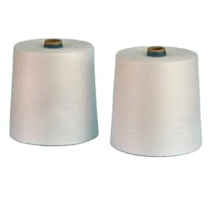 High Tenacity Raw White 50/2 Spun Polyester Sewing Thread HUAMEIRUI Brand For Bangladesh