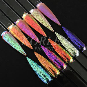 Offre Spéciale Shifting Neon Glitter Vernis À <span class=keywords><strong>Ongles</strong></span> Multicolore Chunky Rainbow Glitter Résine Époxy Ultra Fine Glitter Poudre Paillettes - Product Image 2