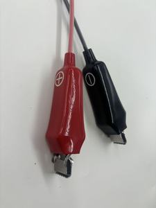 Großhandel langlebige Eisen <span class=keywords><strong>Alligator</strong></span> Test <span class=keywords><strong>clips</strong></span> mit Stecker Netzteil kabel (PVC-Isolierung) - Product Image 3