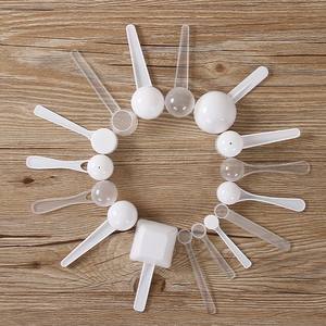White Plastic Measuring Spoon Scoop 5g Protein <strong>Milk</strong> <strong>Powder</strong> Liquid Spoon Custom Plastic <strong>Powder</strong> - Product Image 5