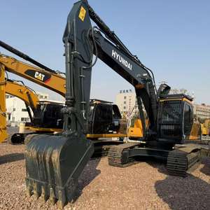 Original Paint Hyundai R220 Used Crawler Excavator Cummins <b>Engine</b> & Pump 2024 <b>Model</b> 22 Ton in Stock - Product Image 1