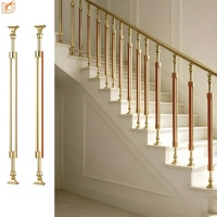 Vente en gros de balustrades d'escalier en aluminium de style moderne et luxueux, de haute qualité, pour balcon, villa, appartement, bâtiment sécurisé