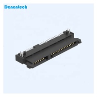 Denentech Venta caliente SATA 7 + 15P H5.0 SMT L tipo conectores de alimentación SATA Conector hembra SATA para la venta