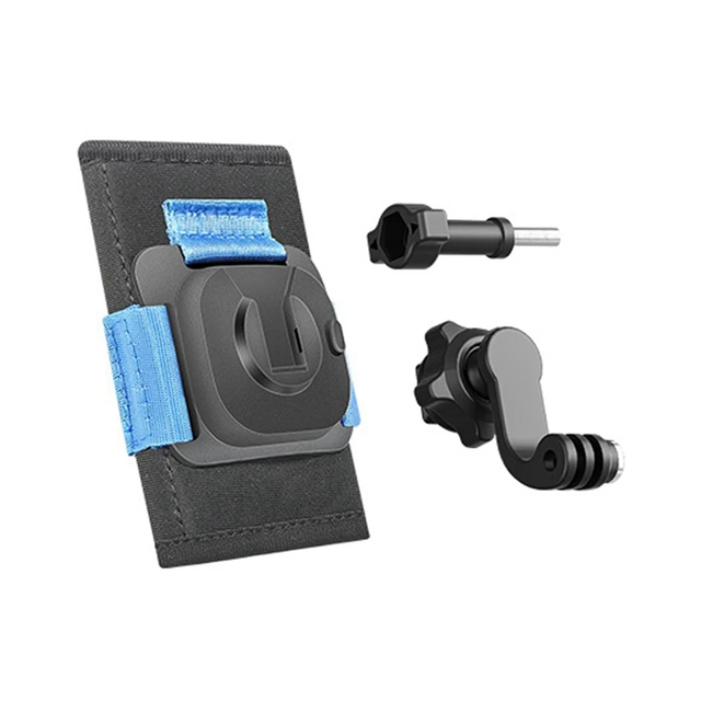 Quick Release Backpack Clip Shoulder Strap Mounting Bracket Holder for Gopro Insta 360 Second Cut Horizontal Vertical Shooting