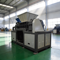Broyeur de pneus à double arbre de conception industrielle Shengzhong, nouvelle machine de déchiquetage pour plastique, métal et caoutchouc usagés - Prix compétitif