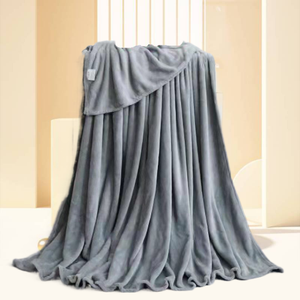 Ventas calientes Super suave teñido franela polar moderno diseño de Color sólido manta a rayas manta de felpa para bebé - Product Image 2