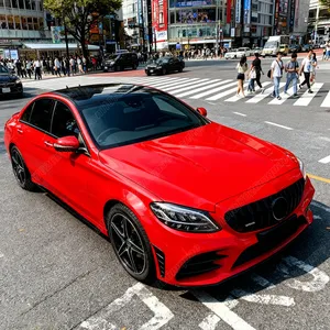 ชุดตกแต่งด้านหน้ารถยนต์สำหรับ Mercedes W205 C63 C180 C200 C260 C300 C180L C200L ปี 2019 2020 2021 2022 2023 2024 2025 - Product Image 4