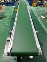 Convoyeur à bande léger GOLDGUN 90W 120W 200W 60mm avec moteur externe 220V 200KG, cadre en aluminium, pour ligne d'assemblage électronique