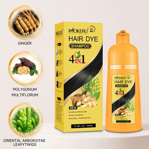 MOKERU Crema Colorante per <span class=keywords><strong>Capelli</strong></span> 4-in-1 Senza Ammoniaca con Oli Naturali, Copertura <span class=keywords><strong>Capelli</strong></span> Grigi, Qualità Premium 500ml per Tutti i Tipi di <span class=keywords><strong>Capelli</strong></span> - Product Image 2