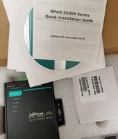 Plc 1pc Nport 5230a Serial Communication Server New Expedited Shipping for Warranty Product