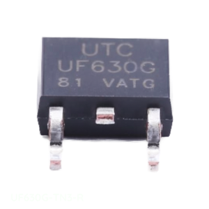 UF630G-TN3-R N-Channel ชิ้นส่วนอิเล็กทรอนิกส์และส่วนประกอบอื่นๆ จำนวนมาก TO-252 200V 9A 46W 400mOhm@10V, 5A 4V 1 - Product Image 1