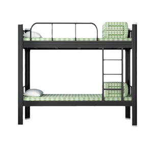 Xingte Alta Qualidade Full Size Loft Bed Aço Moderno Beliche Estudante com Sapato Gabinete Escola Apartamento Aluguer Casa - Product Image 6
