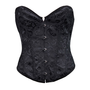 Corset Renaissance Overbust pour femme, respirant, à lacets, en Spandex, sous-vêtement de costume avec maintien ferme - Product Image 1