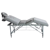 Table de massage pliable confortable et respirante pour les soins du visage, table de massage de spa, table de massage de salon