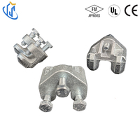 Adaptateur de poutre universel pour l'installation de supports sismiques, finition zinc, OEM personnalisable, acier au carbone jusqu'à 8 pouces, certifié FM