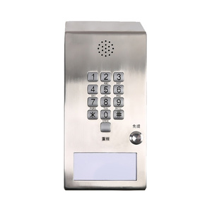 Téléphone public anti-vandalisme adapté, téléphone mains libres pour ascenseur, téléphone pour salle blanche - Product Image 1