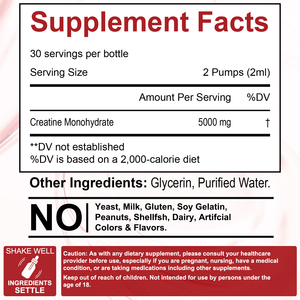 OEM/ODM Natural <b>Creatine</b> <b>Monohydrate</b> Liquid Drops Post-Workout Recovery Muscle Repair Energy Management Strength Boost for Adult - Product Image 6
