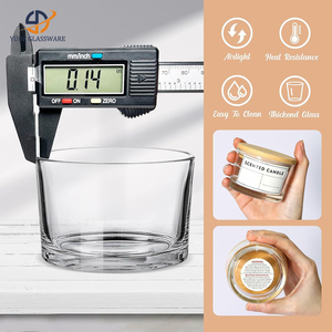 Frascos de Vidrio para Velas Disponibles en Stock, <span class=keywords><strong>Portavelas</strong></span> de Vidrio, Faroles y Recipientes para Velas - Product Image 5