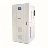 Stabilisateur de tension triphasé AC 100 kVA à enroulement en cuivre SBW, certifié CE ISO, pour la stabilisation de l'alimentation électrique des machines-outils CNC