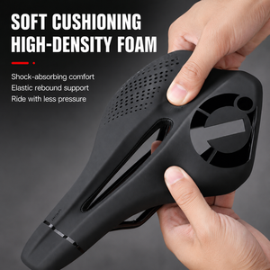 Selle de <span class=keywords><strong>vélo</strong></span> ergonomique ultra-légère <span class=keywords><strong>en</strong></span> <span class=keywords><strong>gel</strong></span>, <span class=keywords><strong>siège</strong></span> de <span class=keywords><strong>vélo</strong></span> <span class=keywords><strong>en</strong></span> cuir PU <span class=keywords><strong>pour</strong></span> VTT, <span class=keywords><strong>vélo</strong></span> de route et <span class=keywords><strong>vélo</strong></span> de course - Product Image 4