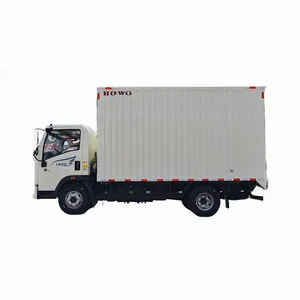 China Express Delivery Fence Van Cargo Trucks for sale in Africa market