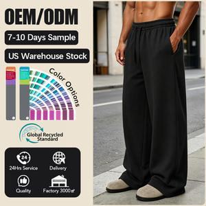 Pantalon large pour homme de qualité supérieure avec taille élastique pour l'automne, respirant, idéal pour le sport et l'escalade - Product Image 1