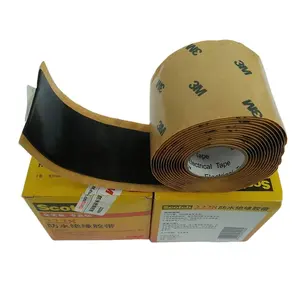 3M 2228 Rubber Tape Black Waterproof And High Insulation Performance