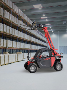 2.5トンXT2506E電気テレハンドラー5.85mコンパクトテレスコピックロジスティクス機械フォークリフトアタッチメントリチウムイオン電池4WD - Product Image 2