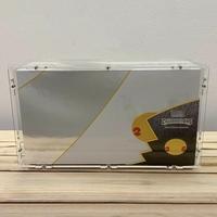 Vitrine de Présentation Personnalisée ETB en Acrylique, Boîte de Rangement avec Couvercle Magnétique, Fermeture par Vis pour Protection