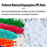 Baldosas de Plástico Resistentes de 18 mm para Piso de Garaje, Antideslizantes, Impermeables, de Instalación Encastrable, para Talleres, Almacenes y Garajes