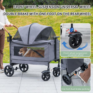 Jxb कारखाने अनुकूलित बाहरी यात्रा कुत्तों को धक्का और खींच सकता है बाहर के यात्रा कुत्तों को खींच सकता है और खींच सकता है - Product Image 2