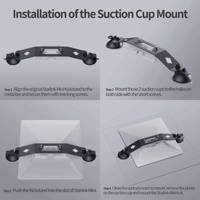 Starlink Mini support de voiture et kit de montage de toit ouvrant ventouse accessoire de montage de voiture pour accessoires de jeu