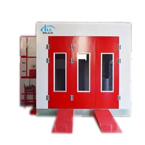 Cheap Portable Spray Booth Painting Spray Bake Paint Booth Spray Room Heating Box For Sale
