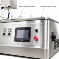 Machine de remplissage et de bouchage semi-automatique personnalisée pour flacons d'huiles essentielles, machine de remplissage de parfum liquide OEM ODM