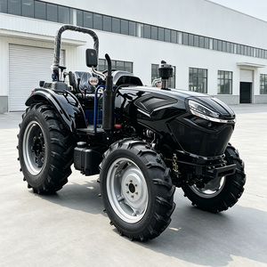 Mini Tractor de 50HP, 70HP, 80HP, 100HP, Tractores de Ruedas con Cabina, Maquinaria Agrícola, Cultivador Rotatorio 4x4 - Product Image 2