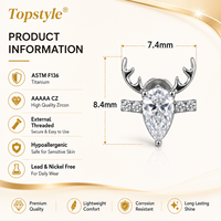 Parures de bijoux de mariage, bijoux en zircone, bijoux PVD, bijoux en coquillage, bijoux plaqués titane, bijoux de piercing de nombril en gros