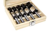 Heyida 5 pièces Foret à chevilles coniques pour bois 8-60mm, Outil de fabrication de tenons et de chevilles, Coupe-trou pour barres rondes, Longueur 140-160mm
