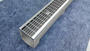 Canale di drenaggio a U <span class=keywords><strong>in</strong></span> polimero cementizio GREENTECH per acque piovane e di superficie - Product Image 4