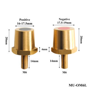 Ensemble d'adaptateurs de bornes de vis pour batterie au lithium électrique en laiton pour voiture automobile, moto marine - Product Image 4