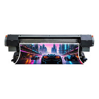 Impresora UV de inyección de tinta de cama plana automática con rodillo de presión de una sola fila 3.2 y rodillo de goma flexible Xp600, nueva tinta UV