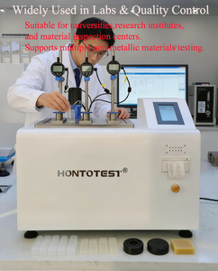 3 İstasyonlu Akıllı <span class=keywords><strong>HDT</strong></span> ve VST Test Cihazı, ±0,001 mm Hassasiyet, ISO/ASTM/GB Uyumlu - Product Image 2