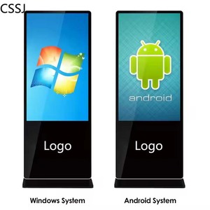 Señalización digital de 32-43 pulgadas para publicidad en centros comerciales Quiosco <span class=keywords><strong>LCD</strong></span> de tótem de pie con pantalla vertical con animación - Product Image 3